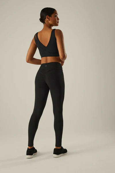 Leggings deportivo bolsillo interior. negro